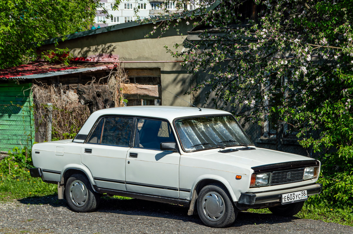 Пензенская область, № Е 603 УС 58 — ВАЗ-21051 Жигули '80-91
