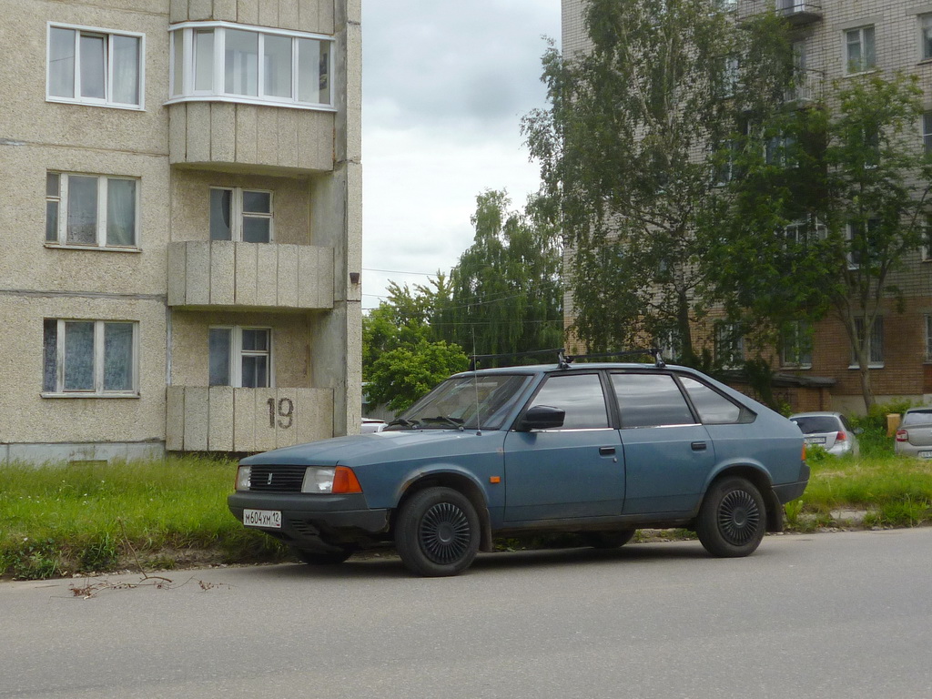 Марий Эл, № М 604 ХМ 12 — Москвич-21412 '86-94
