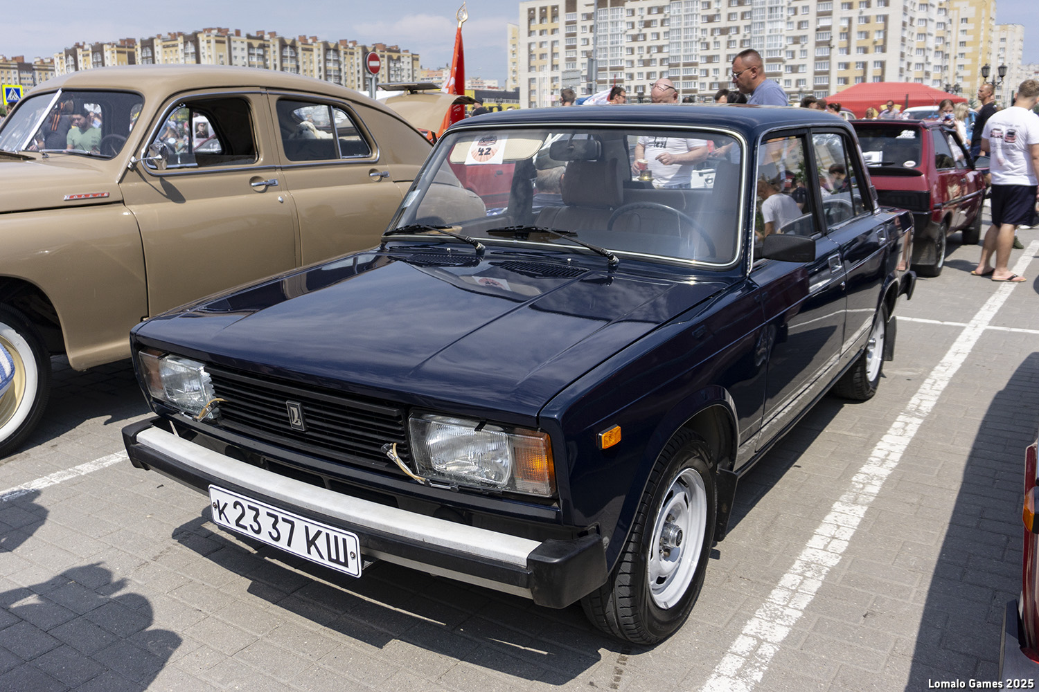 Тамбовская область, № C 438 AE 68 — ВАЗ-21053 Жигули '81-91; Самарская область — Вне региона; Тамбовская область — Фестиваль легендарной техники 2025