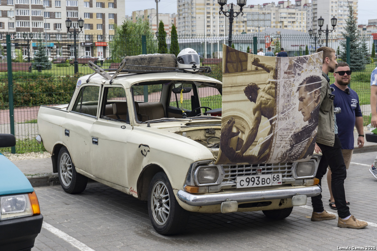 Тамбовская область, № С 993 ВО 68 — Москвич-412ИЭ-029 (Иж) '82-97; Тамбовская область — Фестиваль легендарной техники 2025