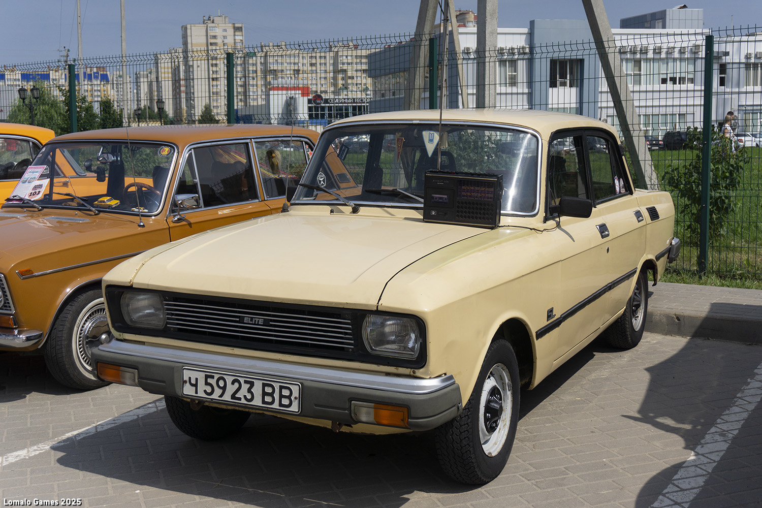 Воронежская область, № Ч 5923 ВВ — Москвич-2140-117 (2140SL) '80-88; Тамбовская область — Фестиваль легендарной техники 2025