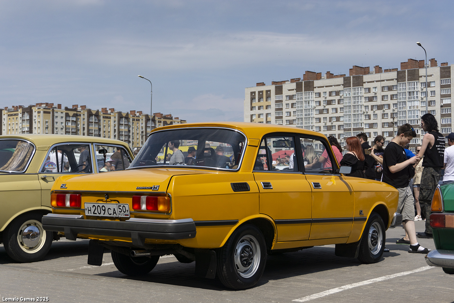 Московская область, № Н 209 СА 50 — Москвич-2140-117 (2140SL) '80-88; Тамбовская область — Фестиваль легендарной техники 2025