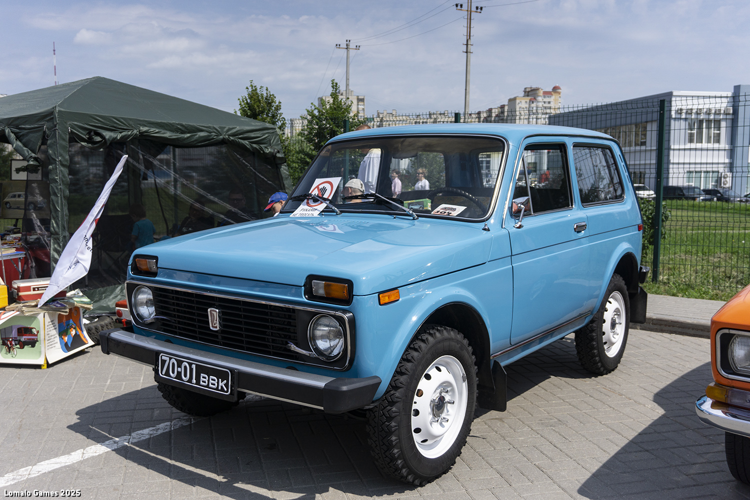 Воронежская область, № 70-01 ВВК — ВАЗ-2121 Нива '77-94; Тамбовская область — Фестиваль легендарной техники 2025