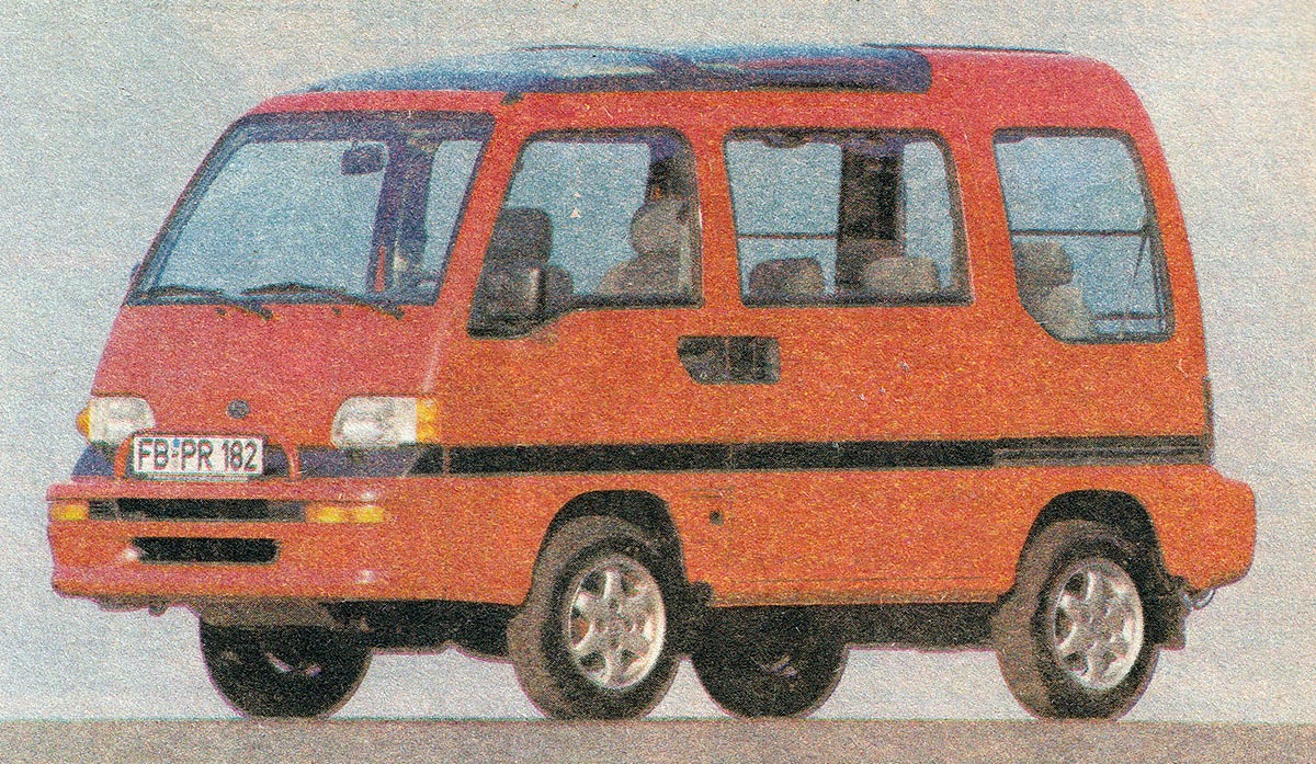 Германия, № FB-PR 182 — Subaru Libero '84-93; Германия — Федеративная республика Германия (1990-2000)