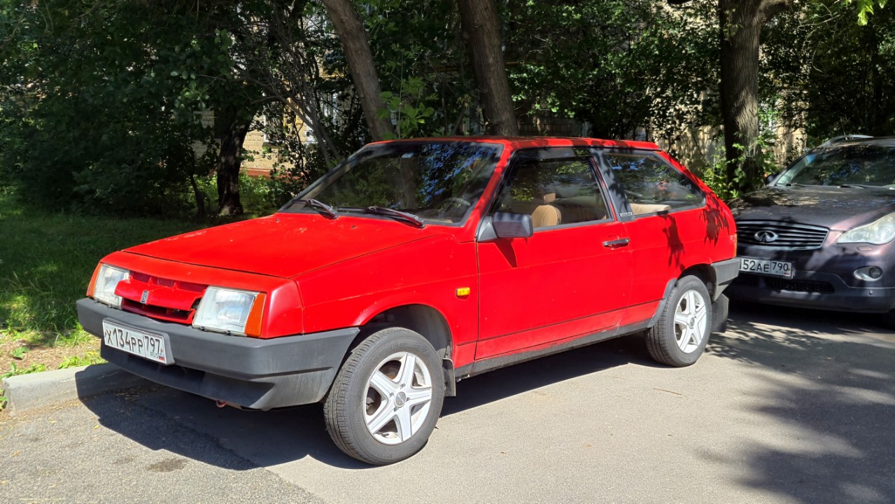 Москва, № Х 134 РР 797 — ВАЗ-2108 '84-94