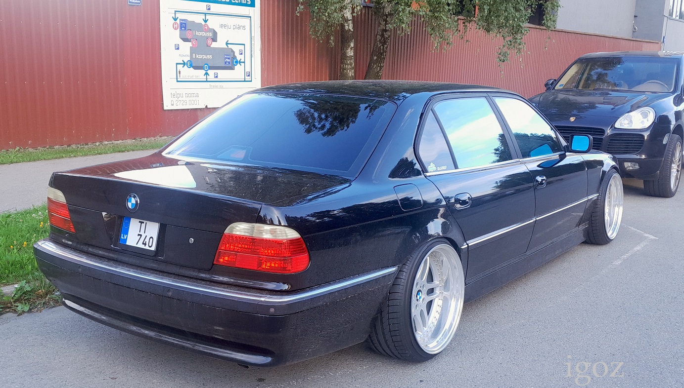Латвия, № TI-740 — BMW 7 Series (E38) '94-01