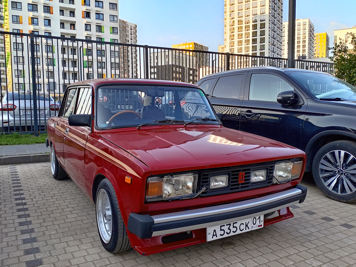 Адыгея, № А 535 СК 01 — ВАЗ-21056/21057/21058 Жигули '82-91