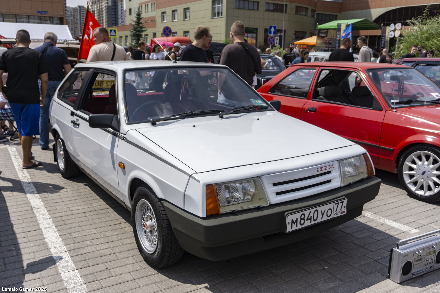 Москва, № М 840 УО 77 — ВАЗ-21086/21087/21088 '84-94; Тамбовская область — Фестиваль легендарной техники 2025