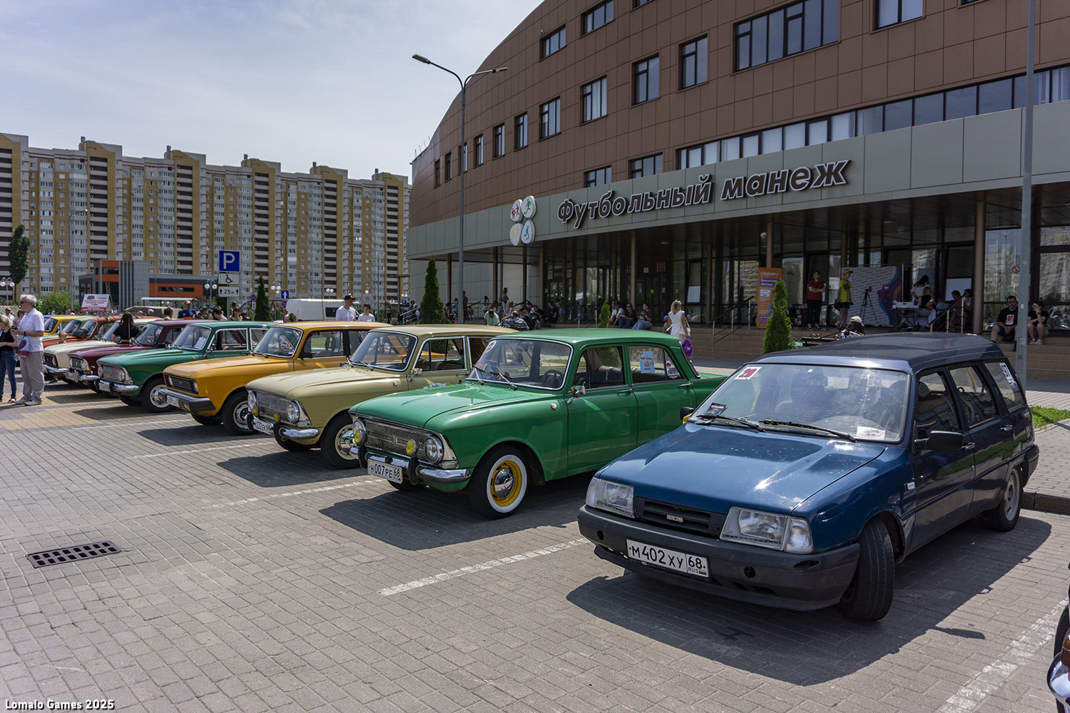 Тамбовская область, № М 402 ХУ 68 — Иж-21261-030 '04-05; Тамбовская область — Фестиваль легендарной техники 2025