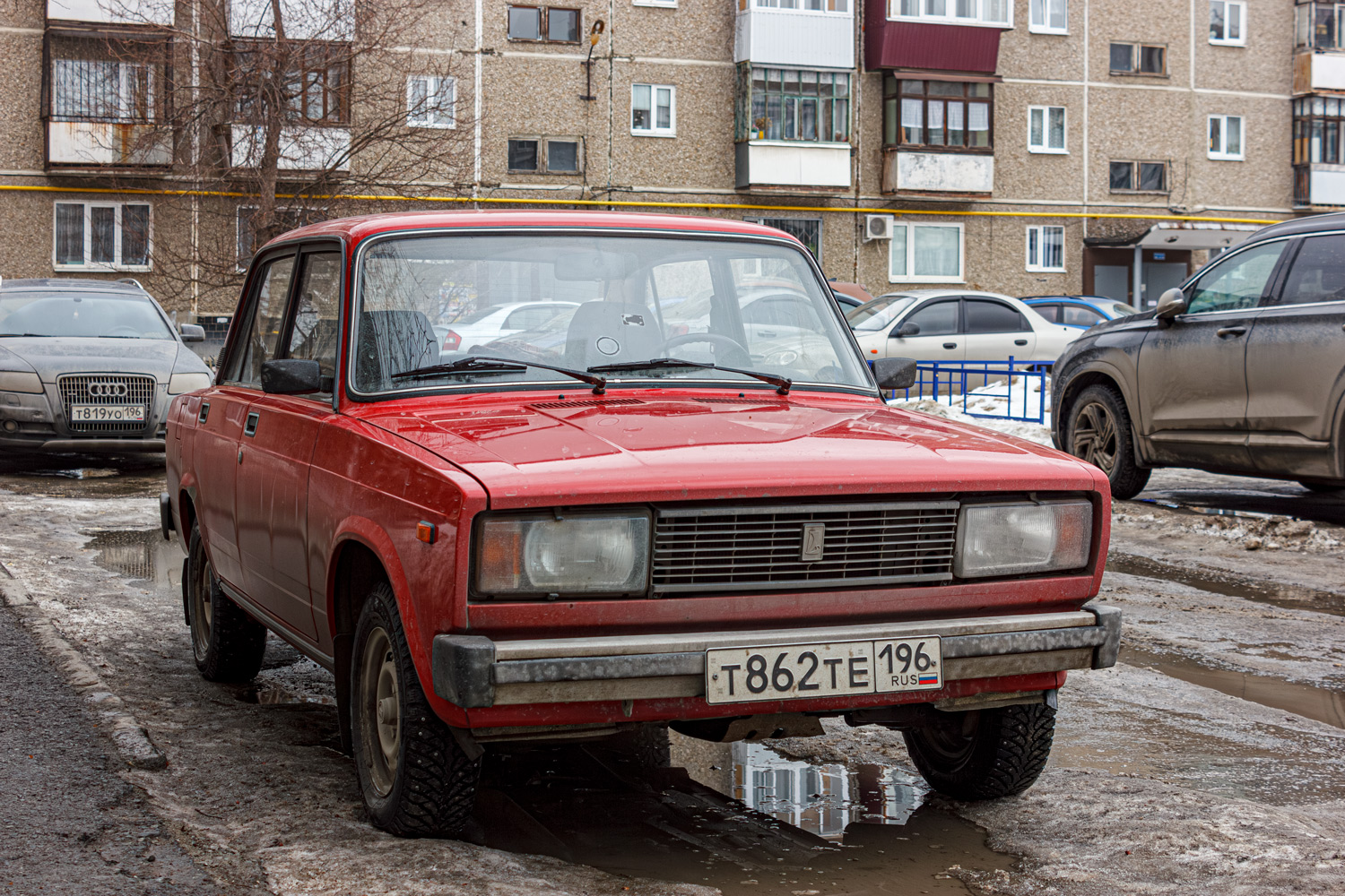 Свердловская область, № Т 862 ТЕ 196 — ВАЗ-2105 Жигули '80-91