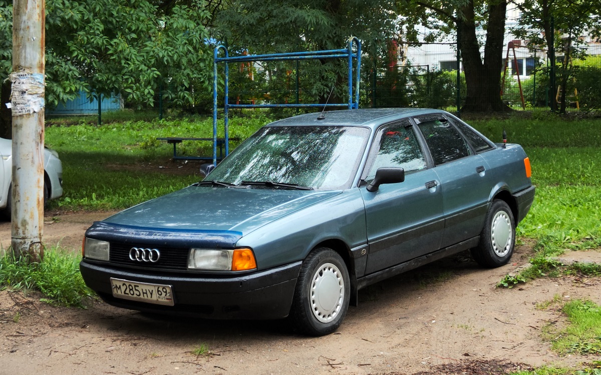 Тверская область, № М 285 НУ 69 — Audi 80 (B3) '86-91