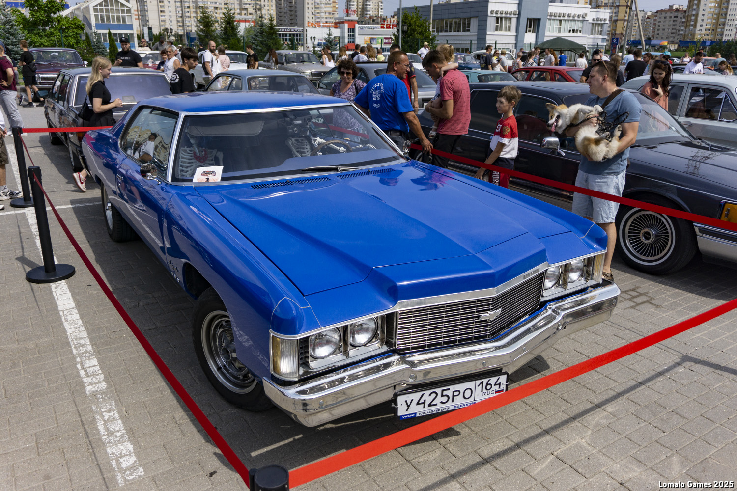 Саратовская область, № У 425 РО 164 — Chevrolet Impala (6G) '77-85; Тамбовская область — Фестиваль легендарной техники 2025