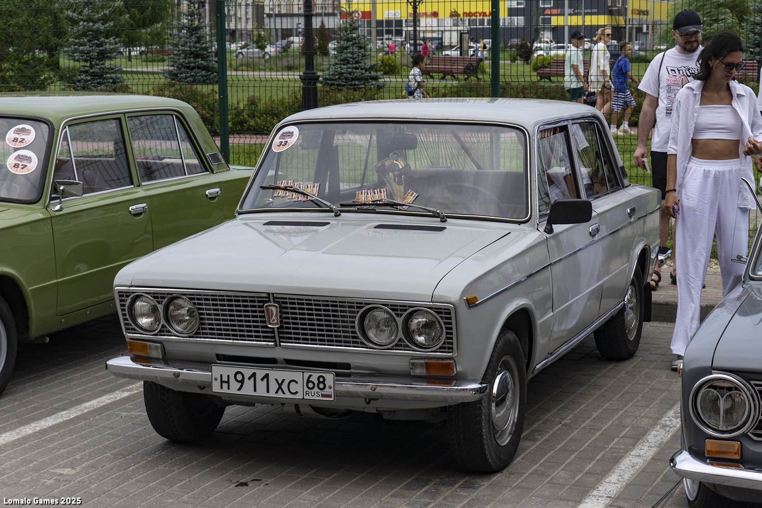 Тамбовская область, № Н 911 ХС 68 — ВАЗ-2103 Жигули '72-84; Тамбовская область — Фестиваль легендарной техники 2025