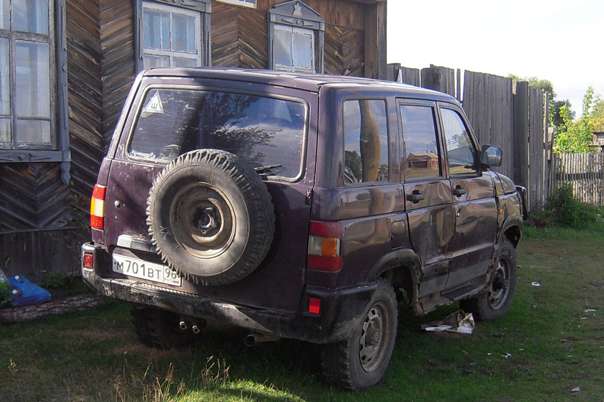 Свердловская область, № М 701 ВТ 96 — УАЗ-31602 '97-03