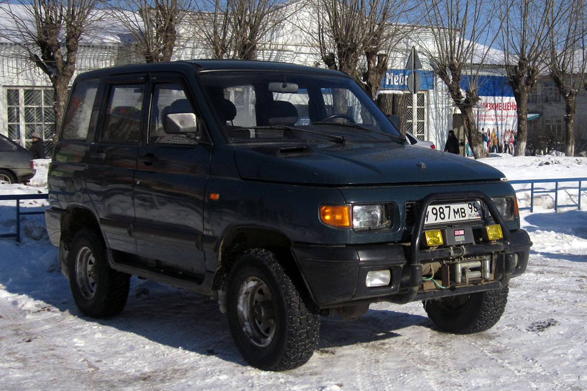 Свердловская область, № У 987 МВ 96 — УАЗ-31602 '97-03