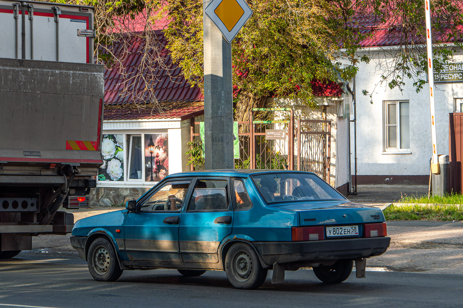 Пензенская область, № У 802 ЕН 58 — ВАЗ-21099 '90-04