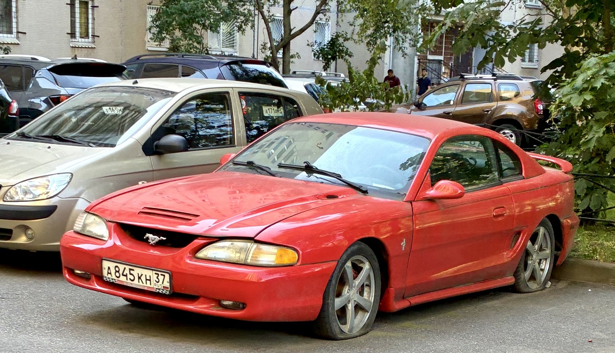 Санкт-Петербург, № А 845 КН 37 — Ford Mustang (4G) '93-98