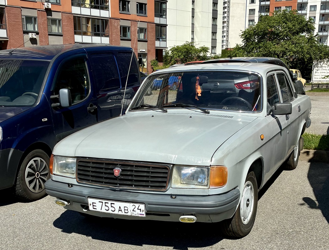 Красноярский край, № Е 755 АВ 24 — ГАЗ-31029 Волга '92-97