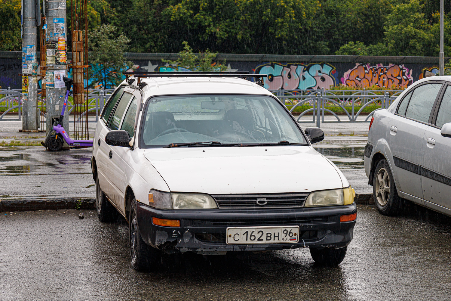 Свердловская область, № С 162 ВН 96 — Toyota Corolla (E100) '91-02