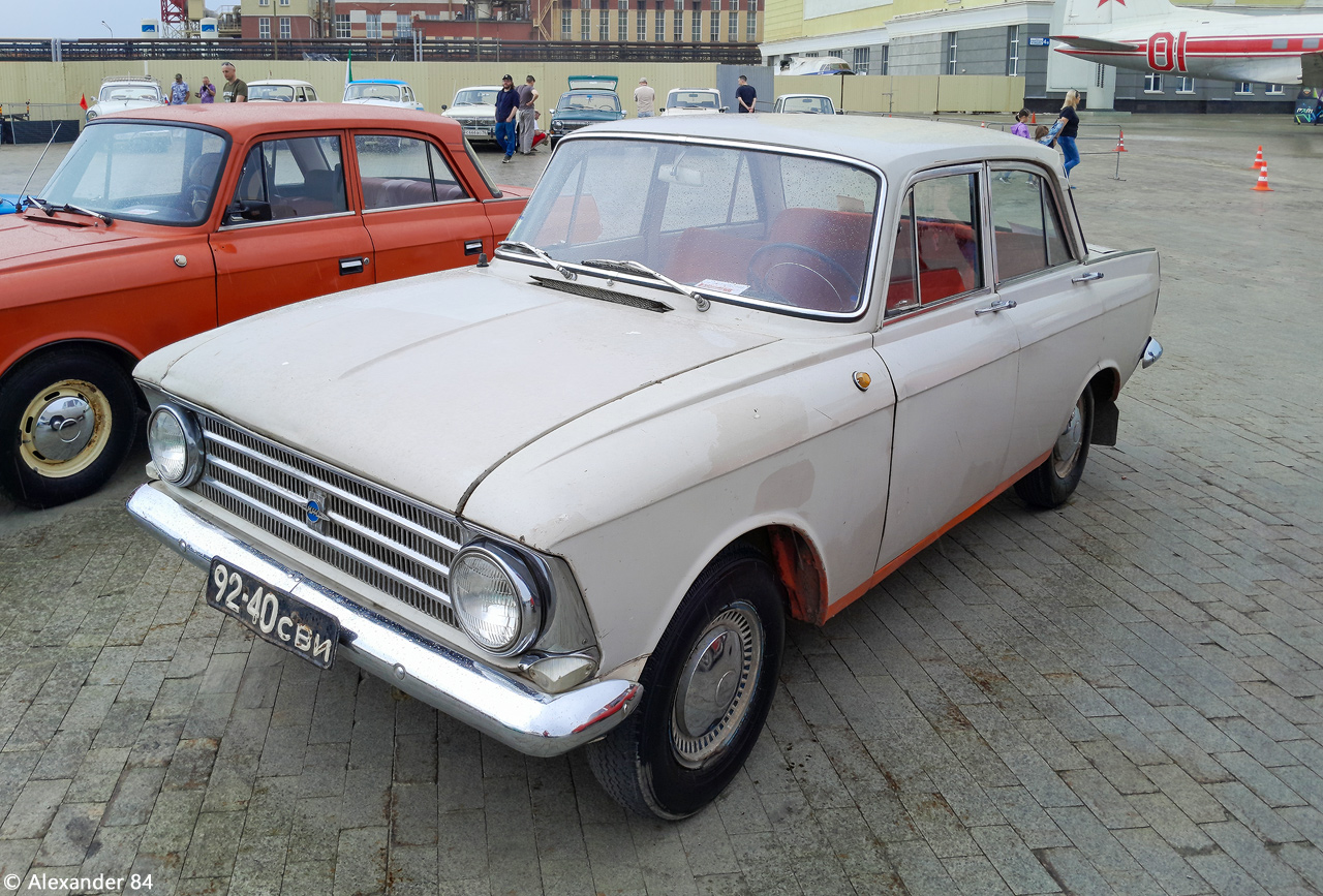 Свердловская область, № 92-40 СВИ — Москвич-412 (Иж) '67-70; Свердловская область — Фестиваль "Авторетро" 2025