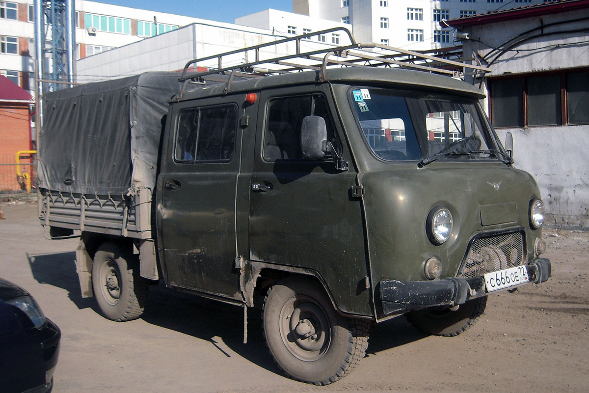 Тюменская область, № С 666 ОЕ 72 — УАЗ-39094 Фермер '96-03