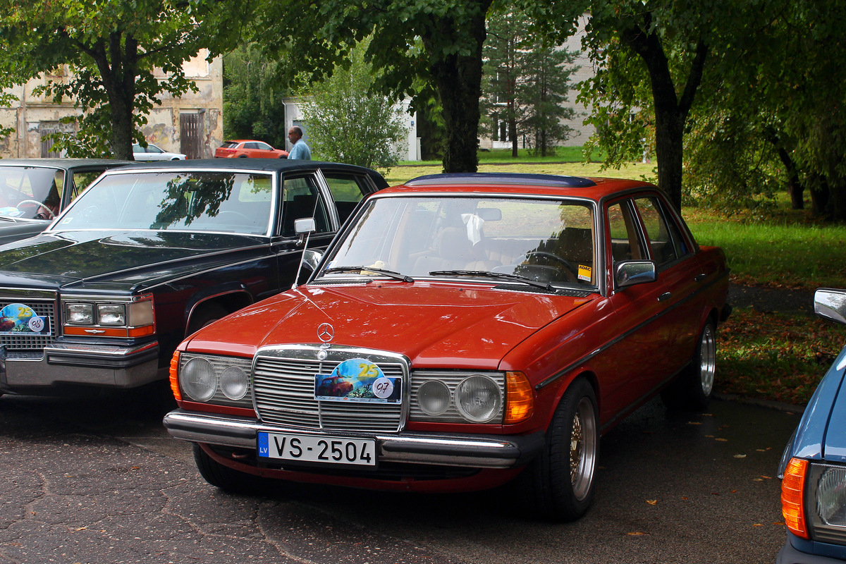 Латвия, № VS-2504 — Mercedes-Benz (W123) '76-86; Латвия — Retro Jūrmala 25