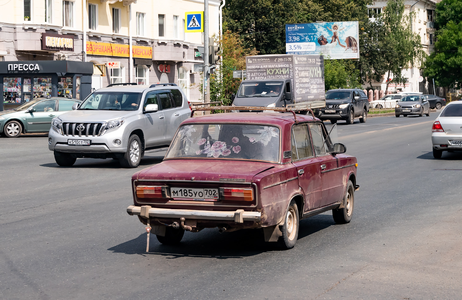 Башкортостан, № М 185 УО 702 — ВАЗ-2106 (Иж) '01-06