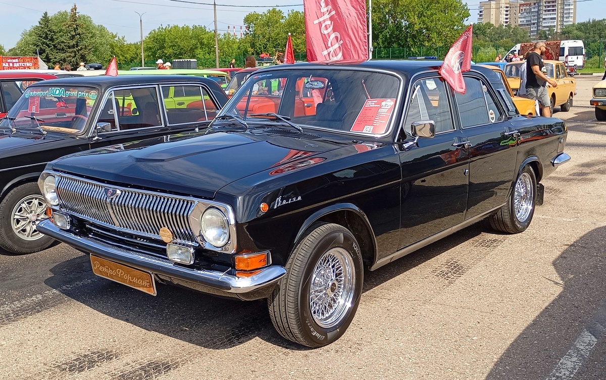 Самарская область, № К 268 ВЕ 763 — ГАЗ-24 Волга '68-86; Тверская область — Фестиваль "Столица Ретро 2025"