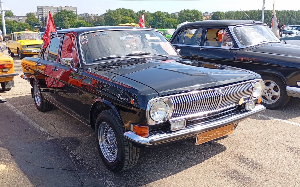 Самарская область, № К 268 ВЕ 763 — ГАЗ-24 Волга '68-86; Тверская область — Фестиваль "Столица Ретро 2025"