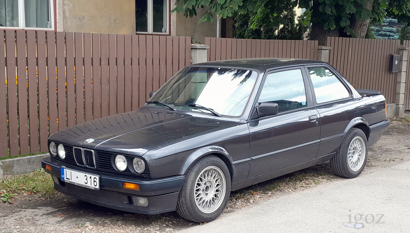 Латвия, № LI-316 — BMW 3 Series Coupe (E30) '82-91