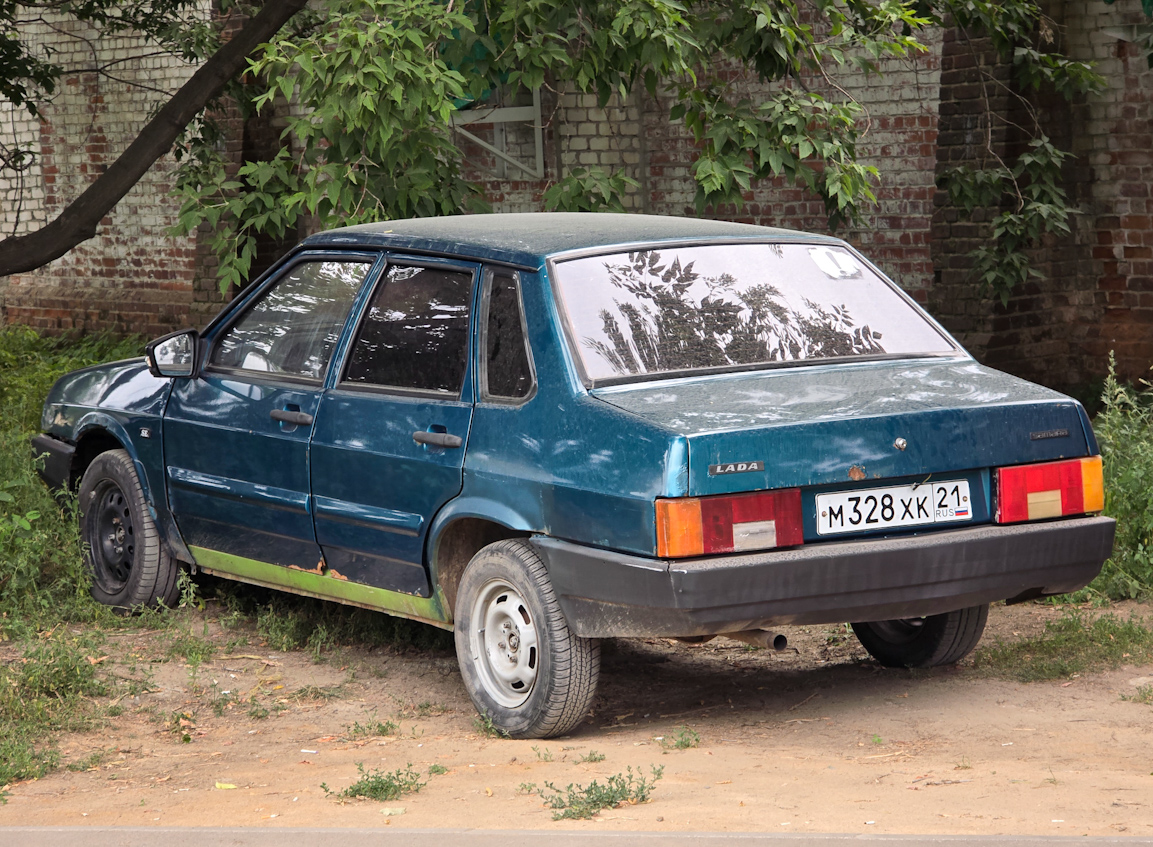 Татарстан, № М 328 ХК 21 — ВАЗ-21099 '90-04