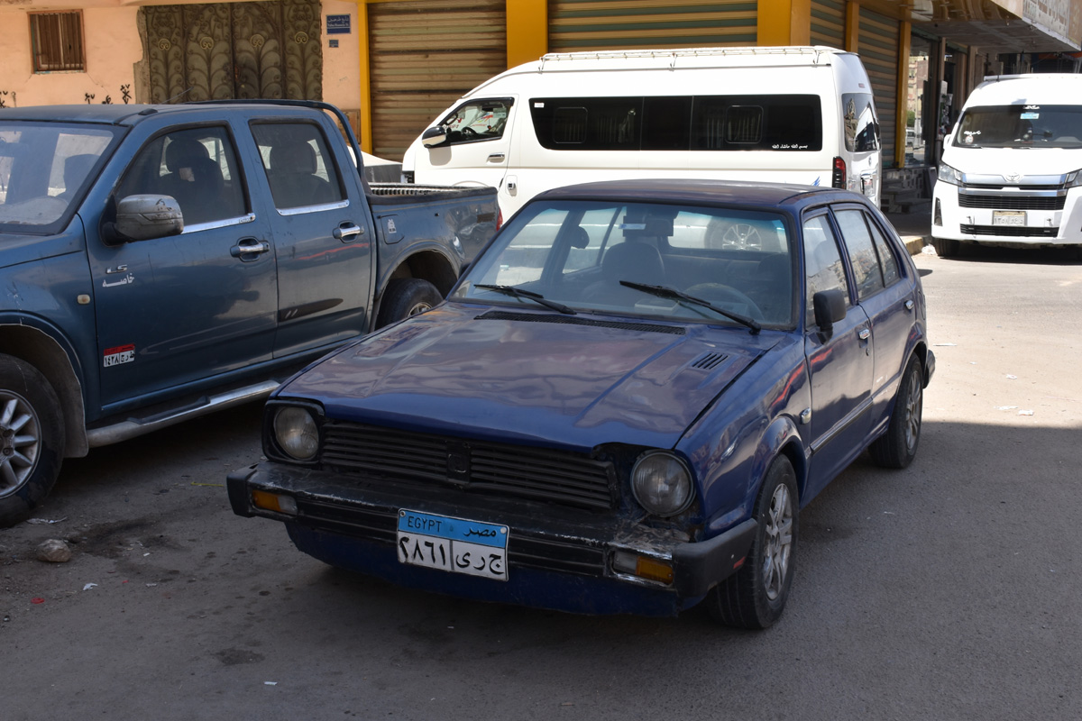 Египет, № 2861 YDG — Honda Civic (2G) '79-83