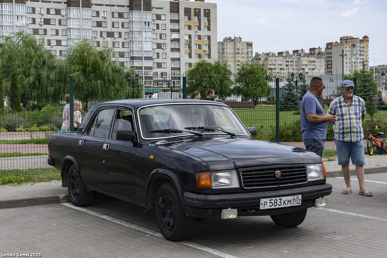 Тамбовская область, № Р 583 КМ 68 — ГАЗ-31029 Волга '92-97; Тамбовская область — Фестиваль легендарной техники 2025