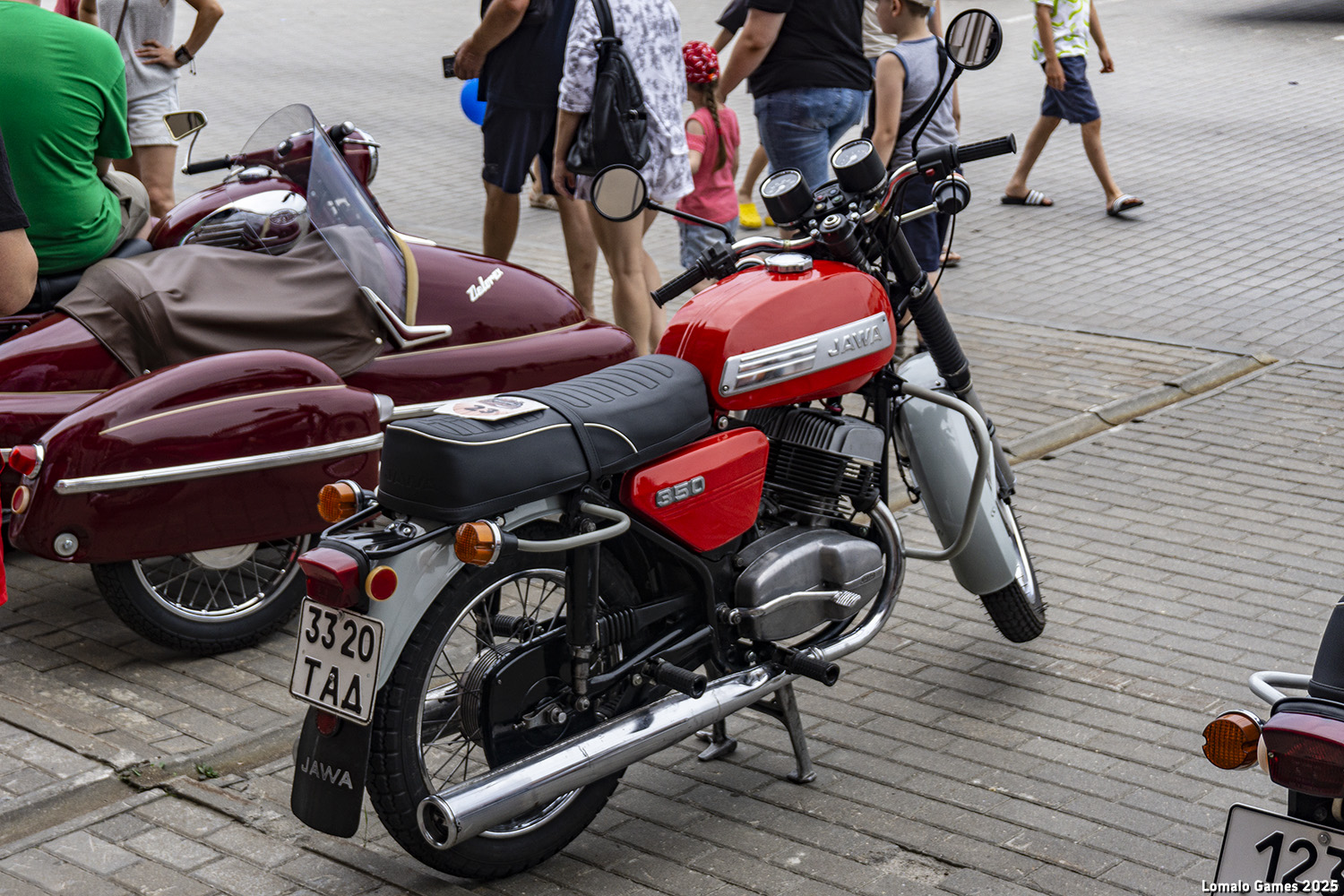Тамбовская область, № 3320 ТАД — Jawa 350 typ 634 '73-85; Тамбовская область — Фестиваль легендарной техники 2025
