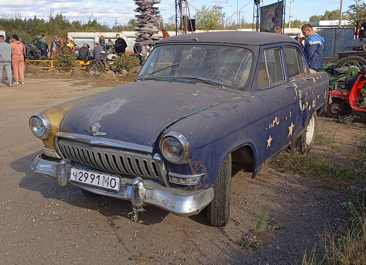 Тверская область, № Ч 2991 МО — ГАЗ-М-21И Волга '58-62; Тверская область — Фестиваль ретро-техники "Борода" 2024