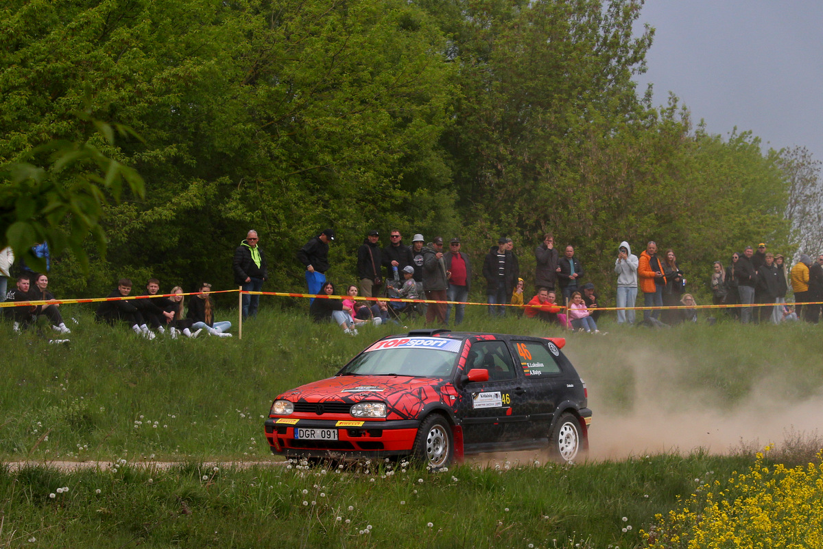 Литва, № DGR 091 — Volkswagen Golf III '91-98; Литва — Rally Kėdainiai 2025