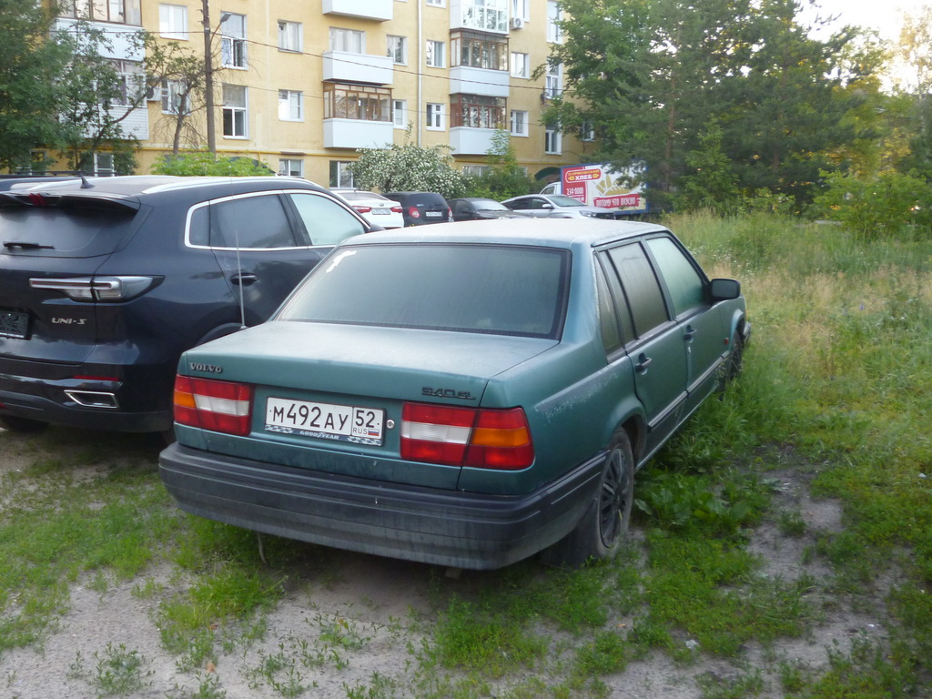 Нижегородская область, № М 492 АУ 52 — Volvo 940 '90-98