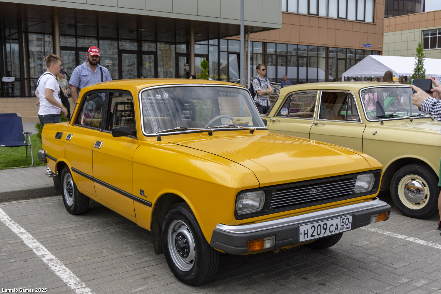 Московская область, № Н 209 СА 50 — Москвич-2140-117 (2140SL) '80-88; Тамбовская область — Фестиваль легендарной техники 2025