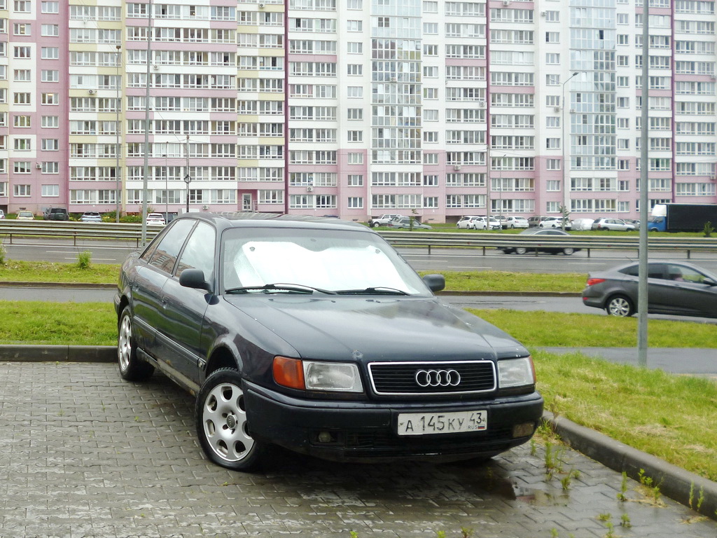Кировская область, № А 145 КУ 43 — Audi 100 (C4) '90-94