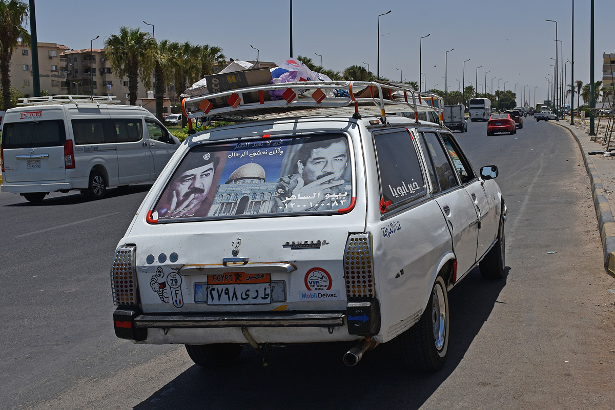 Египет, № 2798 YRT — Peugeot 504 '68-04