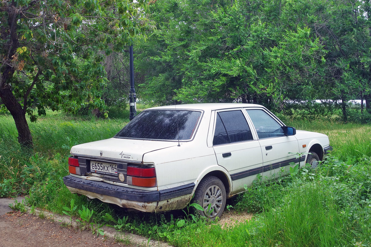 Саратовская область, № Е 655 КХ 164 — Mazda 626 (GC) '82-87