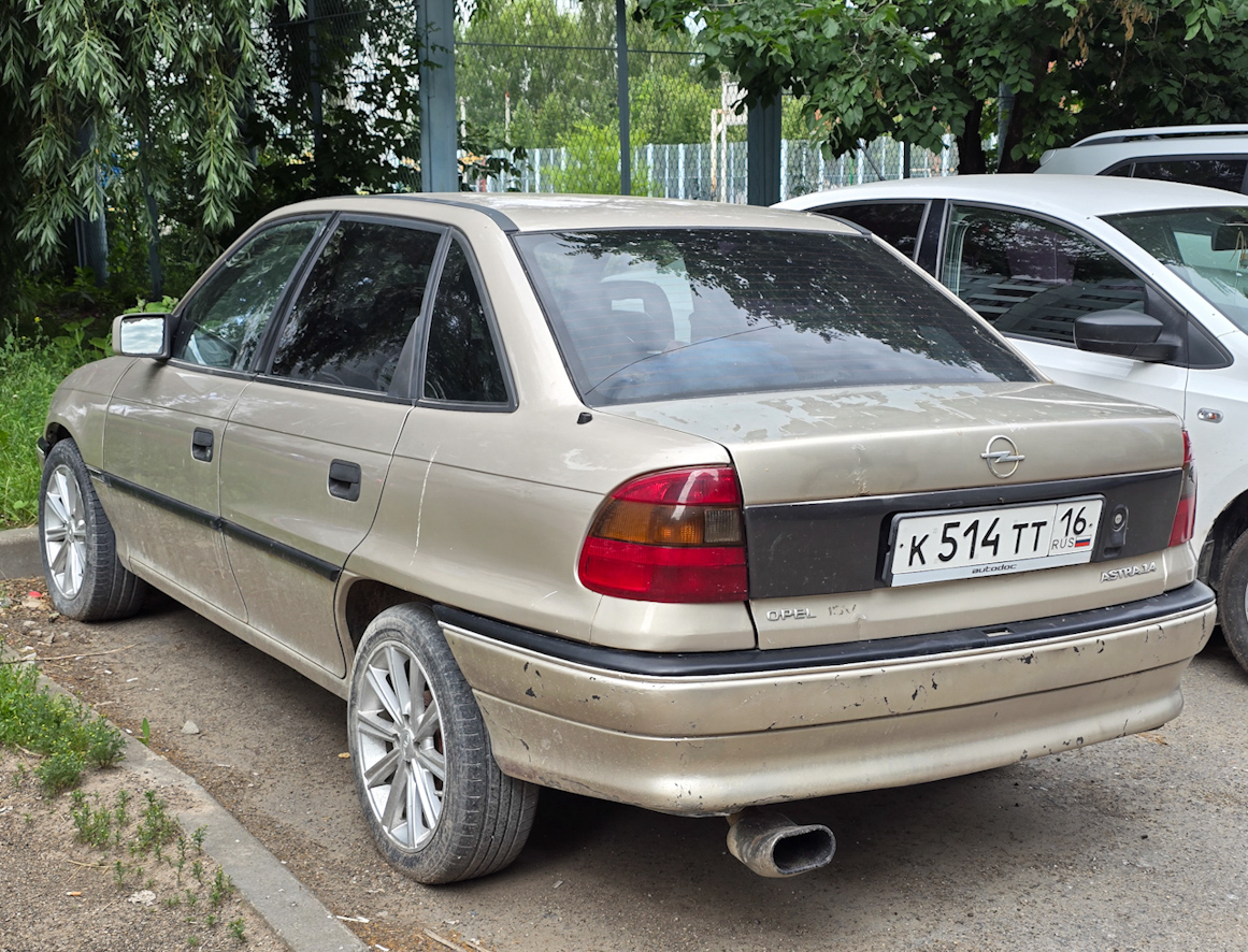 Татарстан, № К 514 ТТ 16 — Opel Astra (F) '91-98