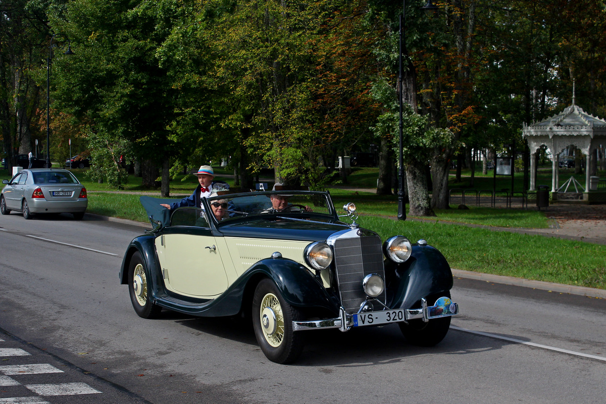 Латвия, № VS-320 — Mercedes-Benz 320 Cabriolet A (W142) '37-42; Латвия — Retro Jūrmala 25