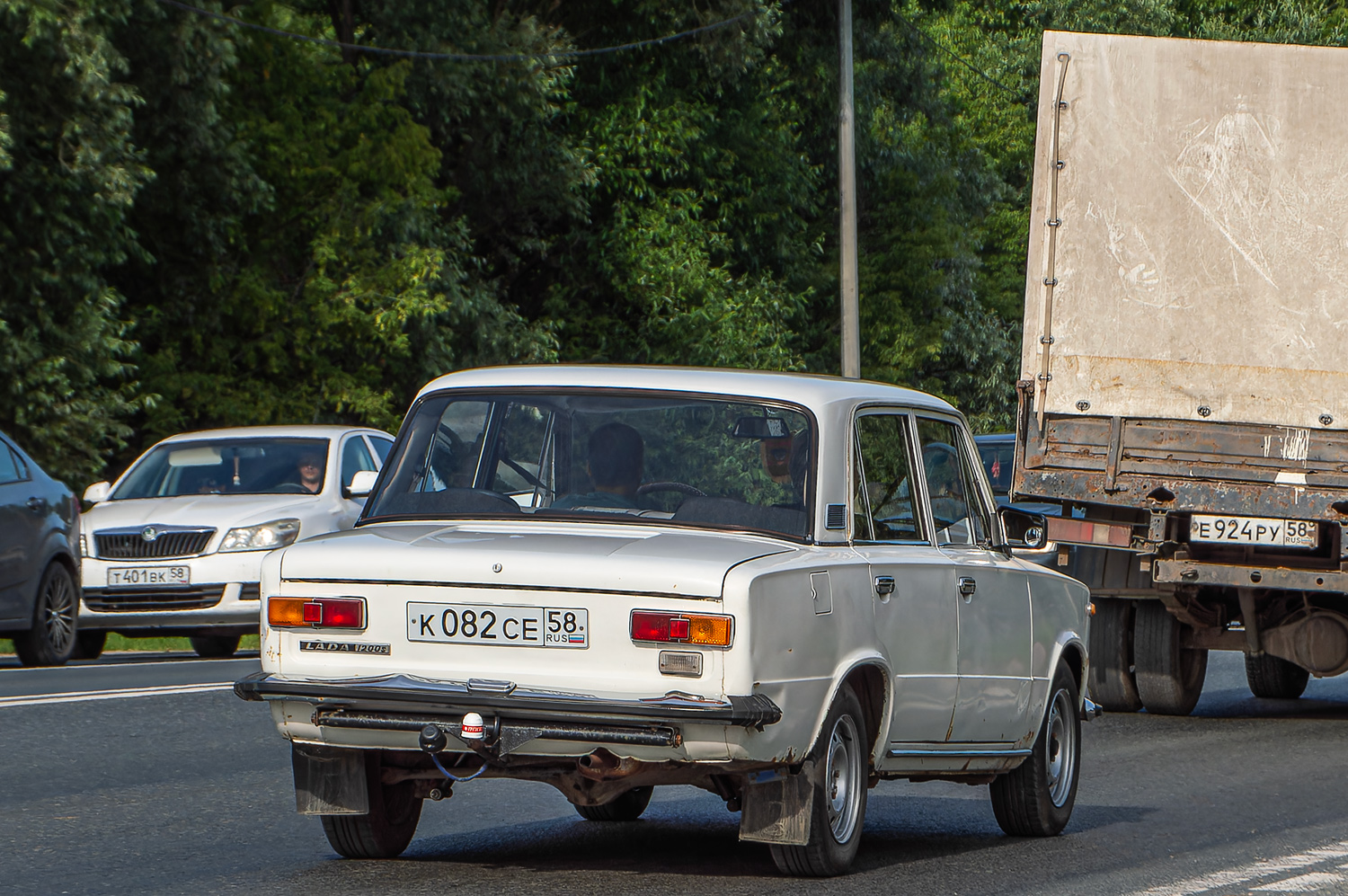 Пензенская область, № К 082 СЕ 58 — ВАЗ-21013 Жигули '77-88