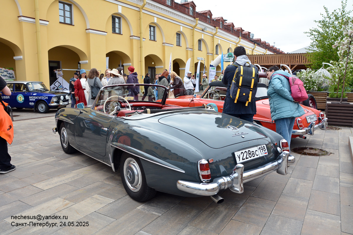 Санкт-Петербург, № У 228 ВС 198 — Mercedes-Benz 190 SL (W121) '55-63; Санкт-Петербург — Международный транспортный фестиваль "ТранспортФест 2025"