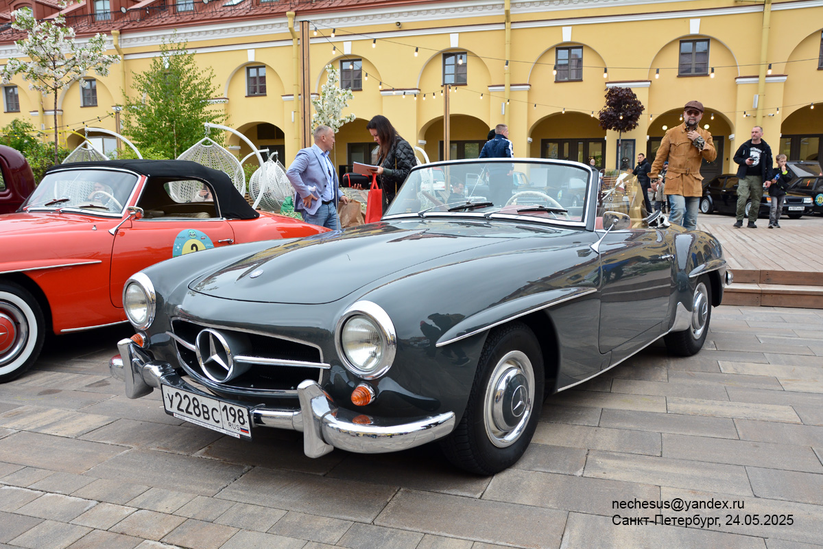 Санкт-Петербург, № У 228 ВС 198 — Mercedes-Benz 190 SL (W121) '55-63; Санкт-Петербург — Международный транспортный фестиваль "ТранспортФест 2025"