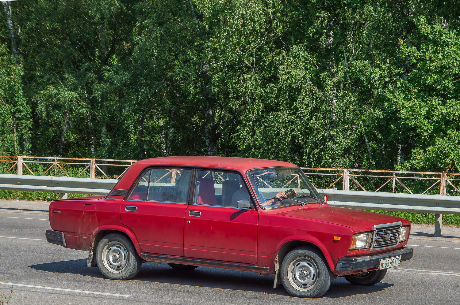 Пензенская область, № Ж 6549 ПЕ — ВАЗ-2107 Жигули '82-91
