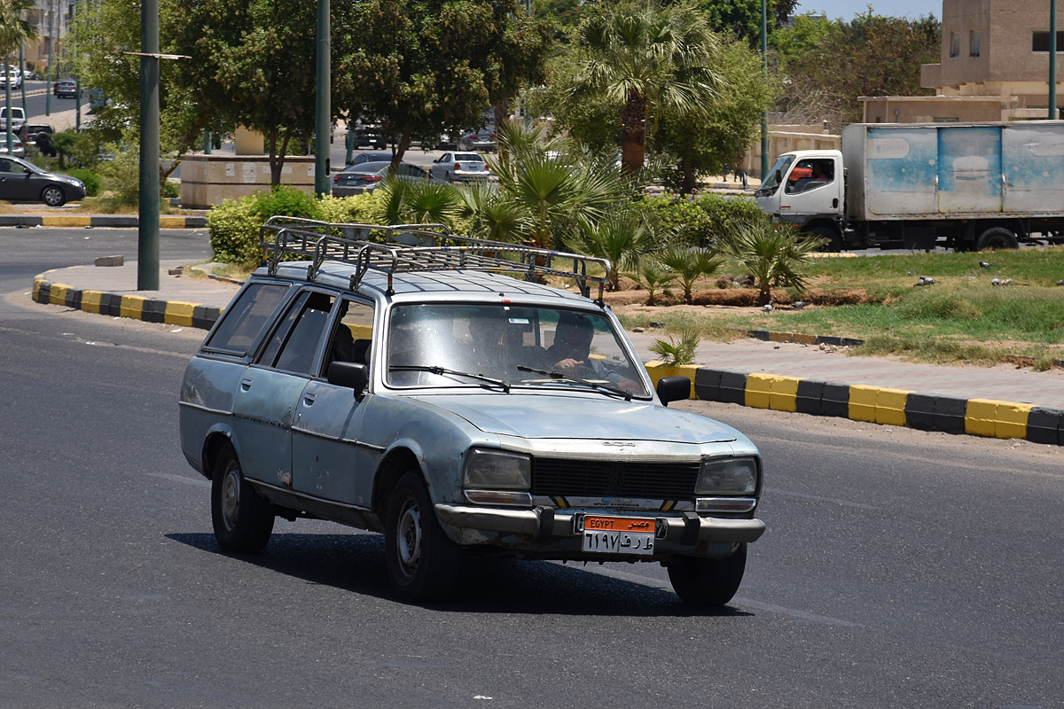 Египет, № 6197 FRT — Peugeot 504 '68-04