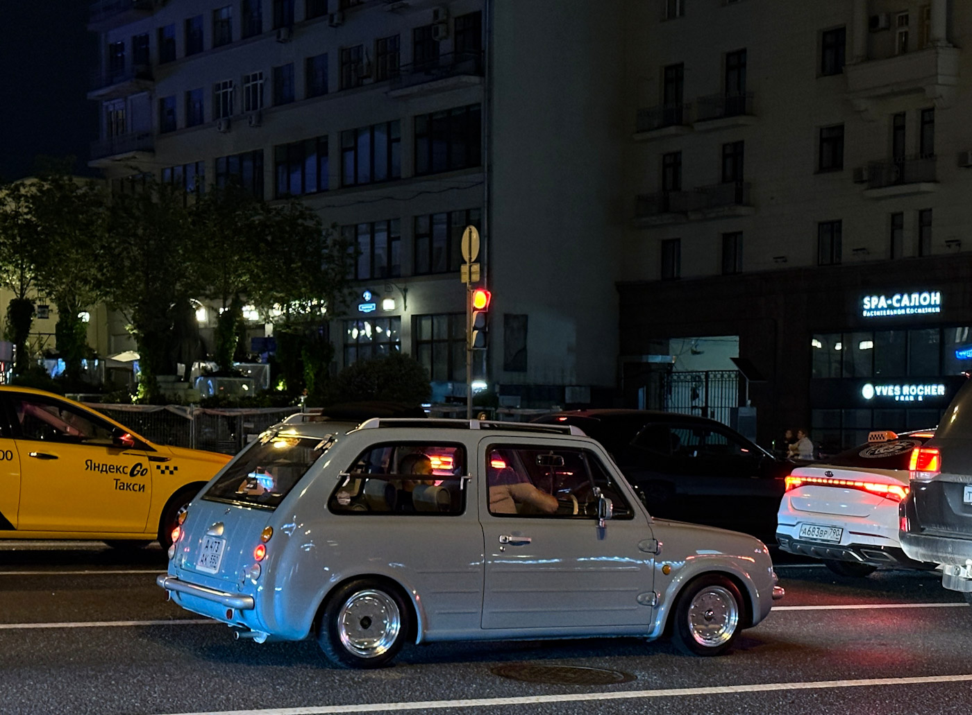 Московская область, № А 473 АК 550 — Nissan Pao (PK10) '89-90