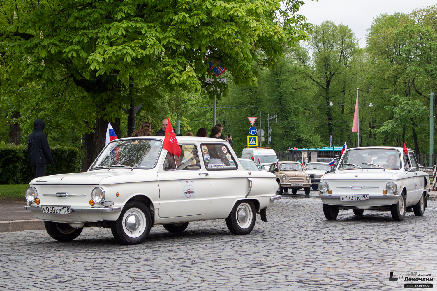 Санкт-Петербург, № К 968 ХР 178 — ЗАЗ-968/968А Запорожец '71-79; Санкт-Петербург, № Е 173 ТК 198 — ЗАЗ-968Б2/968АБ2 Запорожец '71-79; Санкт-Петербург — Международный транспортный фестиваль "ТранспортФест 2025"